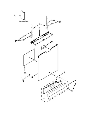 Door and panel parts
