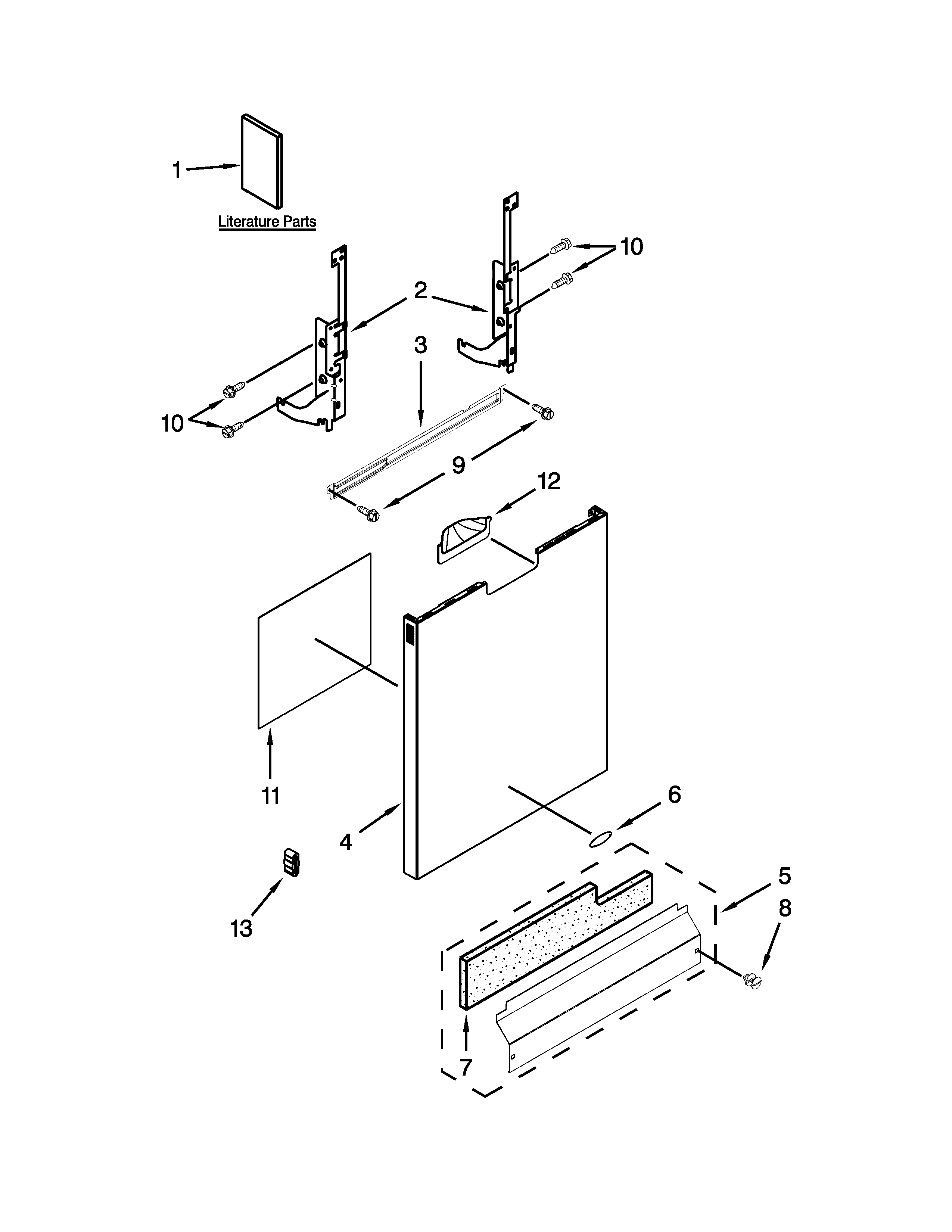 Door panel parts