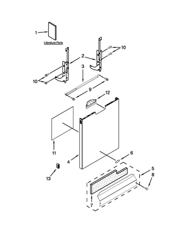Door panel parts