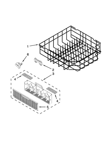 Lower rack parts