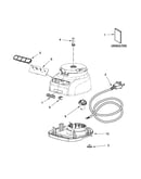 Motor and housing unit