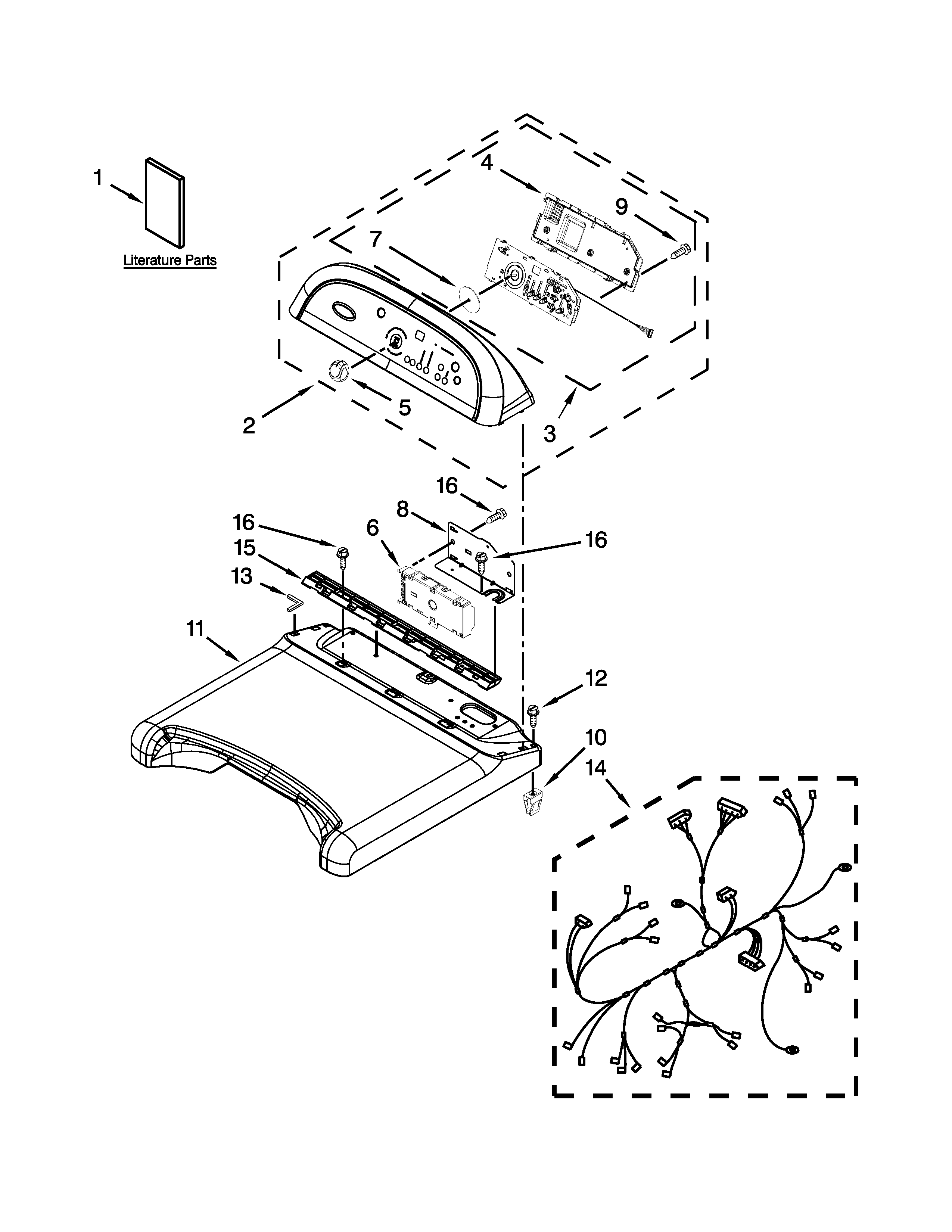 TOP AND CONSOLE PARTS