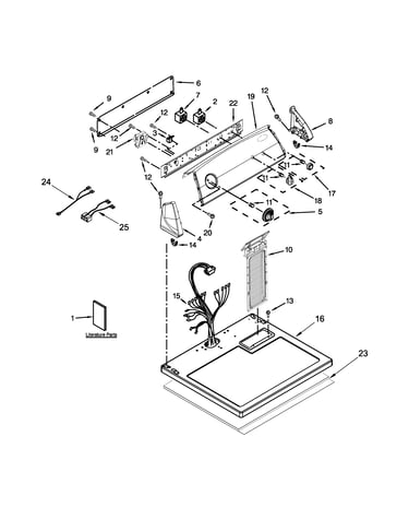 Top and console parts