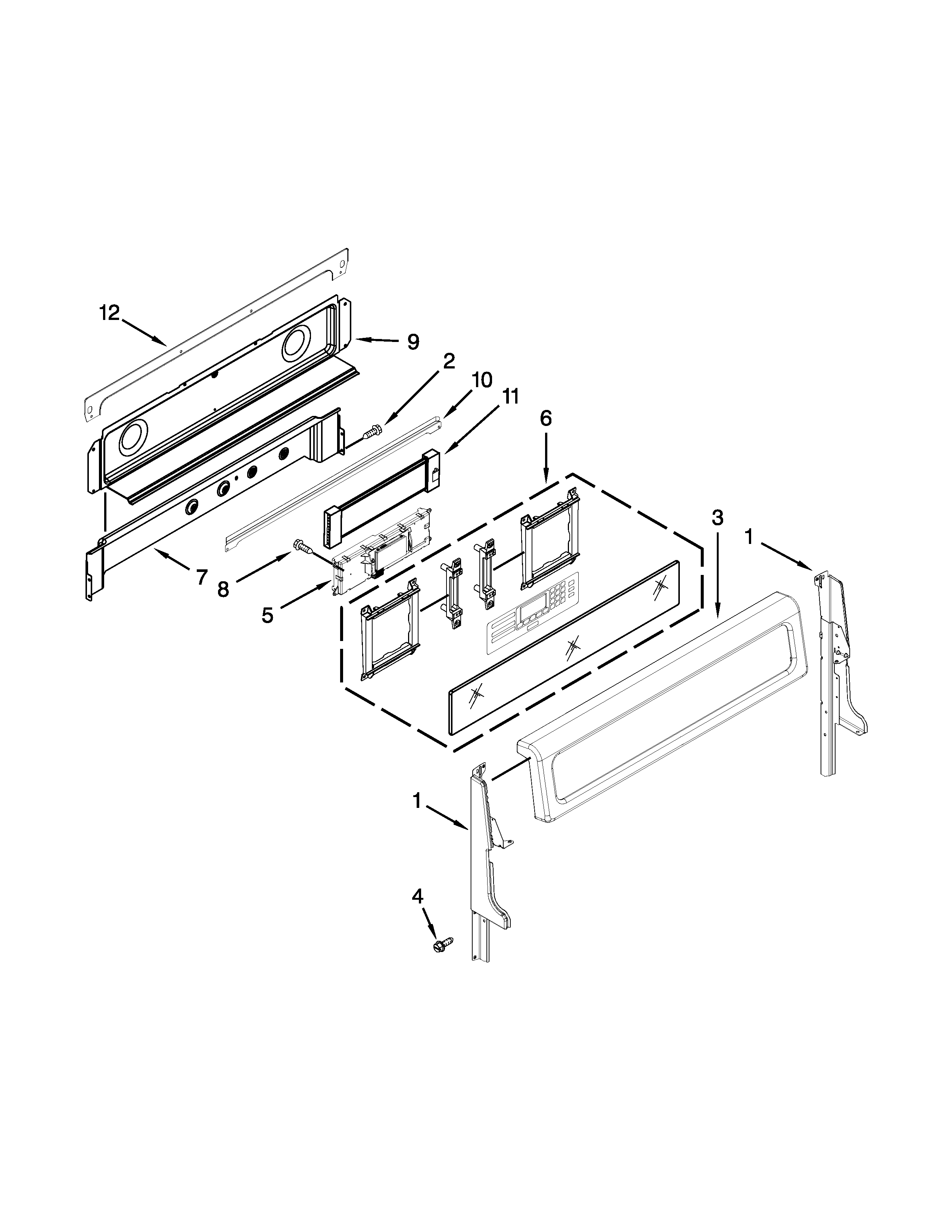 CONTROL PANEL PARTS