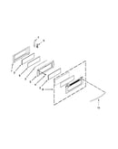 Upper door parts