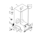 Whirlpool WRS950SIAM01 cabinet parts diagram