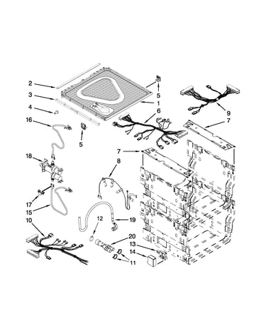 Frame and lid parts