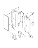 Refrigerator door parts