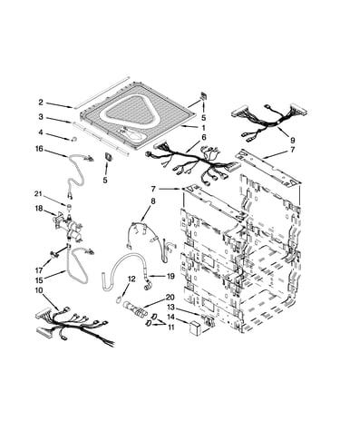 Frame and lid parts