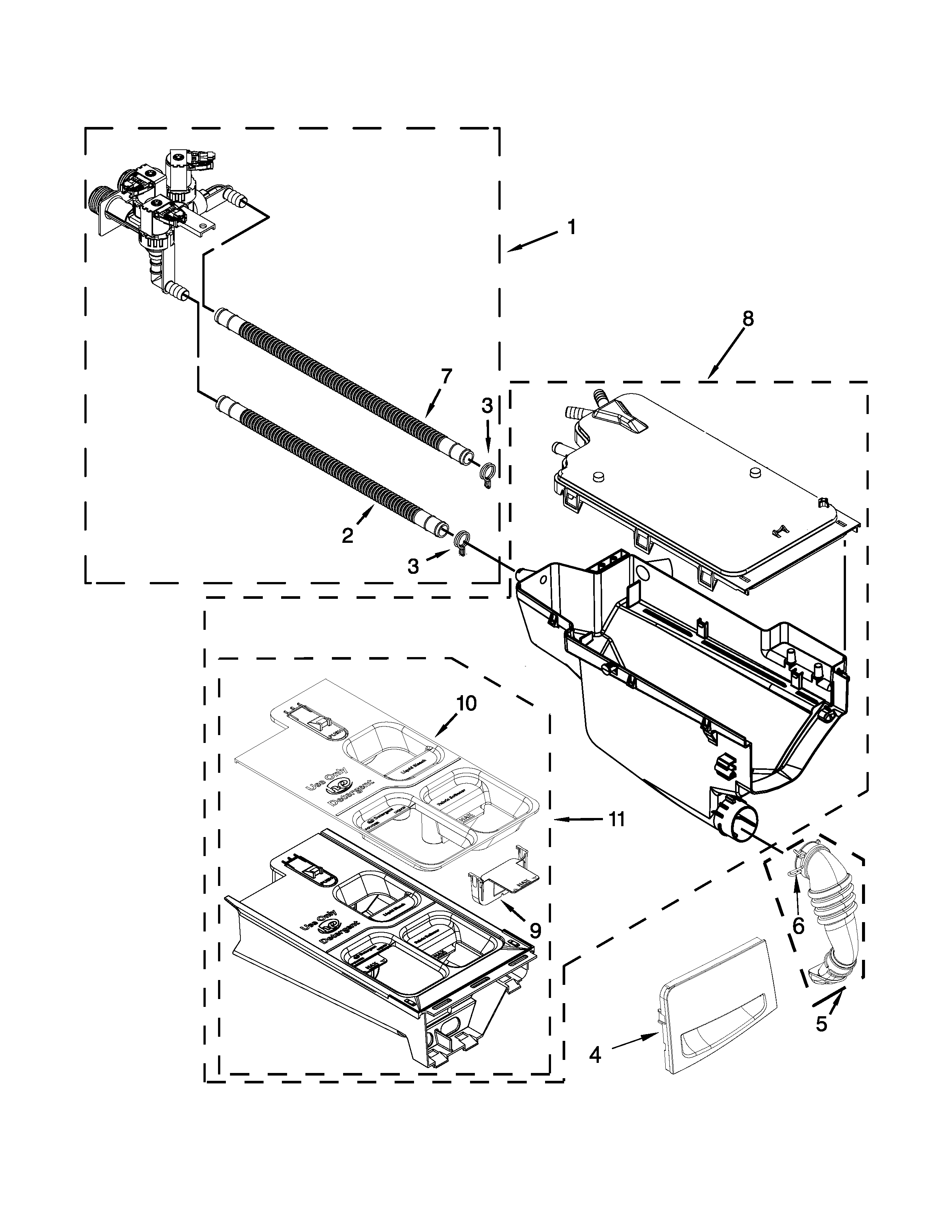 DISPENSER PARTS