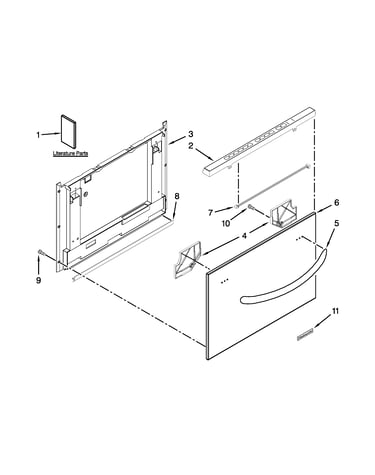 Front panel parts