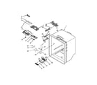 Whirlpool GX5FHTXVB07 refrigerator liner parts diagram