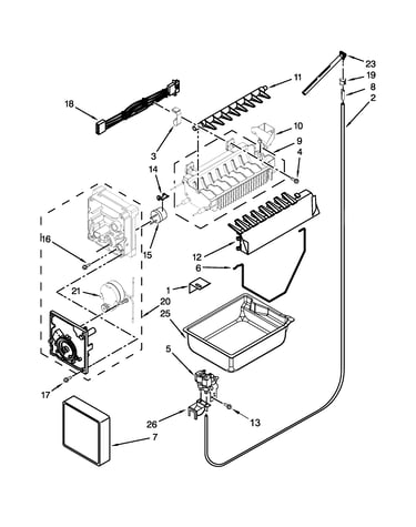 Icemaker parts