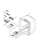 Refrigerator liner parts