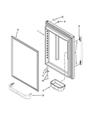 Refrigerator door parts