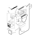 Whirlpool WRB322DMBM00 icemaker parts diagram