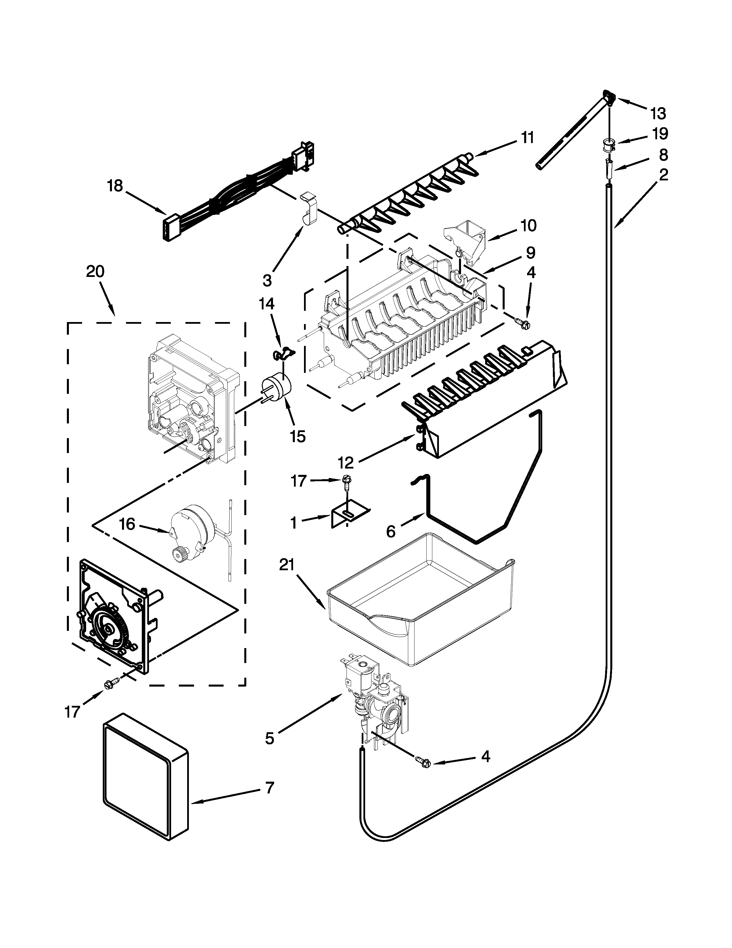 Icemaker parts