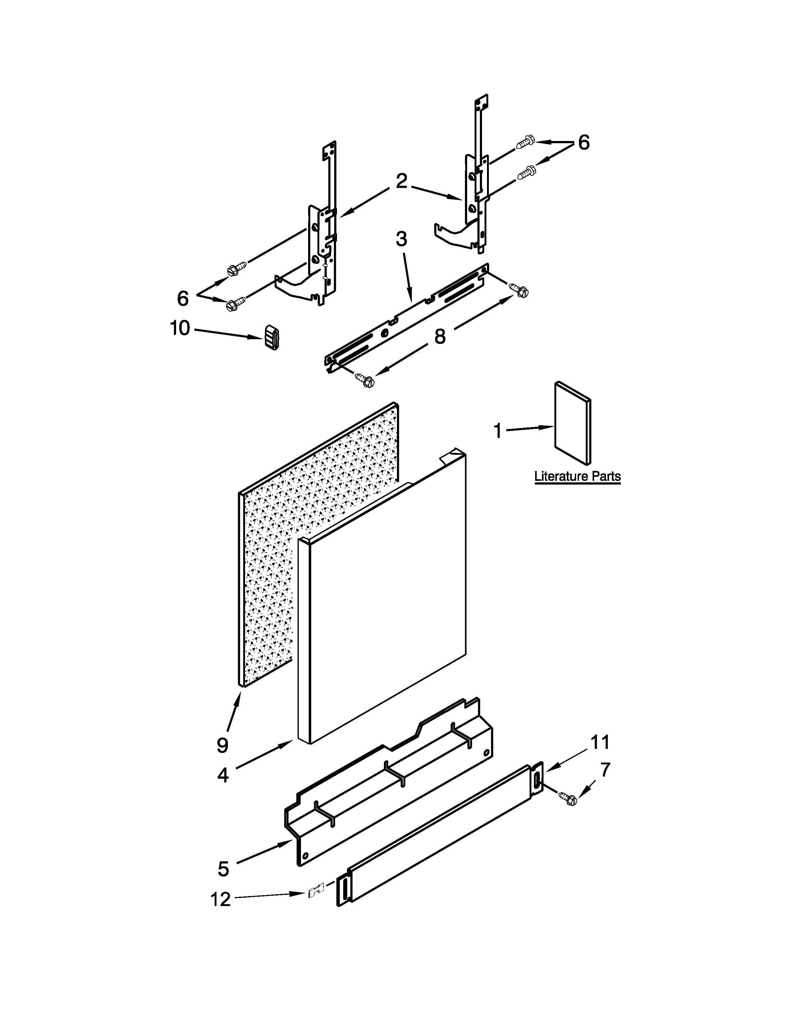 Door panel parts