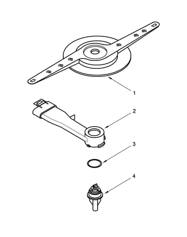 Lower washarm parts