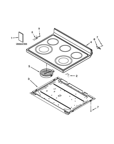 Cooktop parts