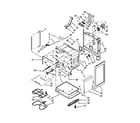 Whirlpool WFE524CLBW0 chassis parts diagram