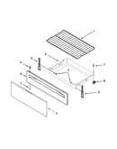Drawer and broiler parts