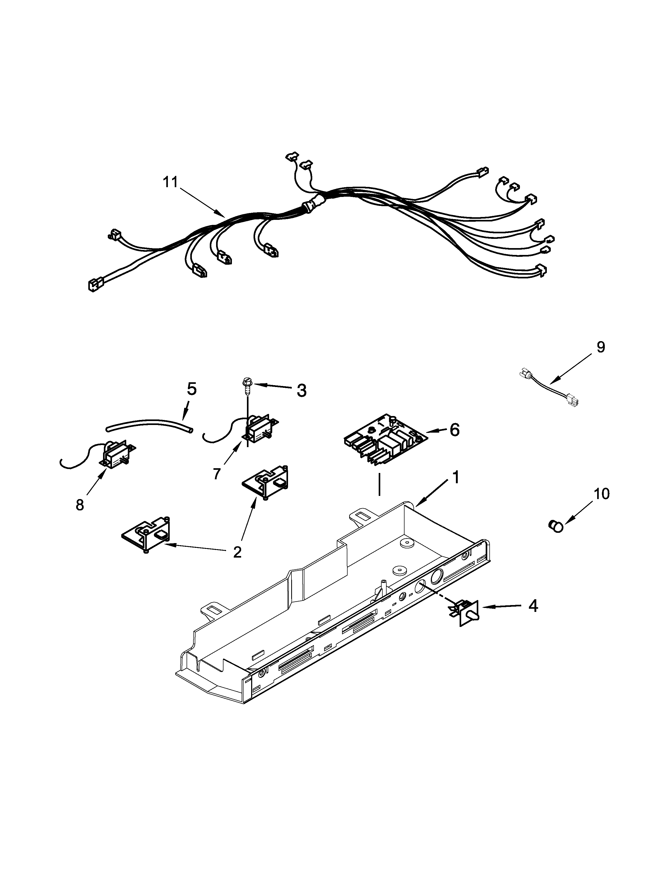 Control box parts