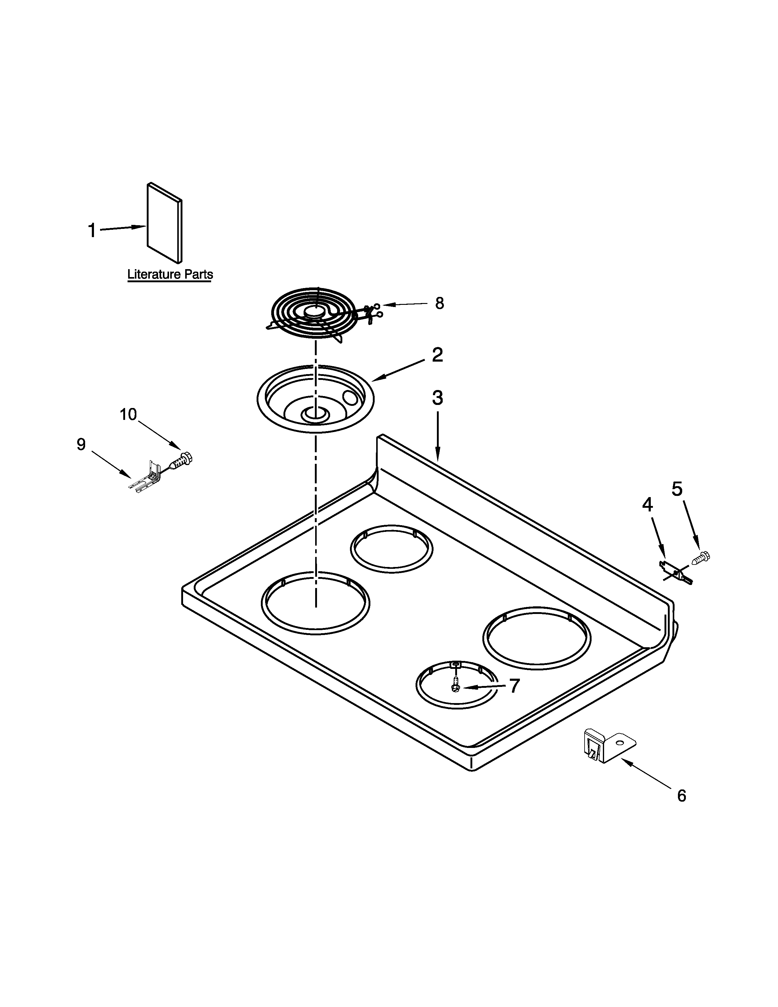 COOKTOP PARTS