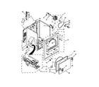 Crosley CGD126SDW0 cabinet parts diagram