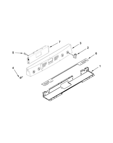 Control panel parts