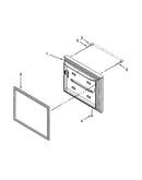 Freezer door parts