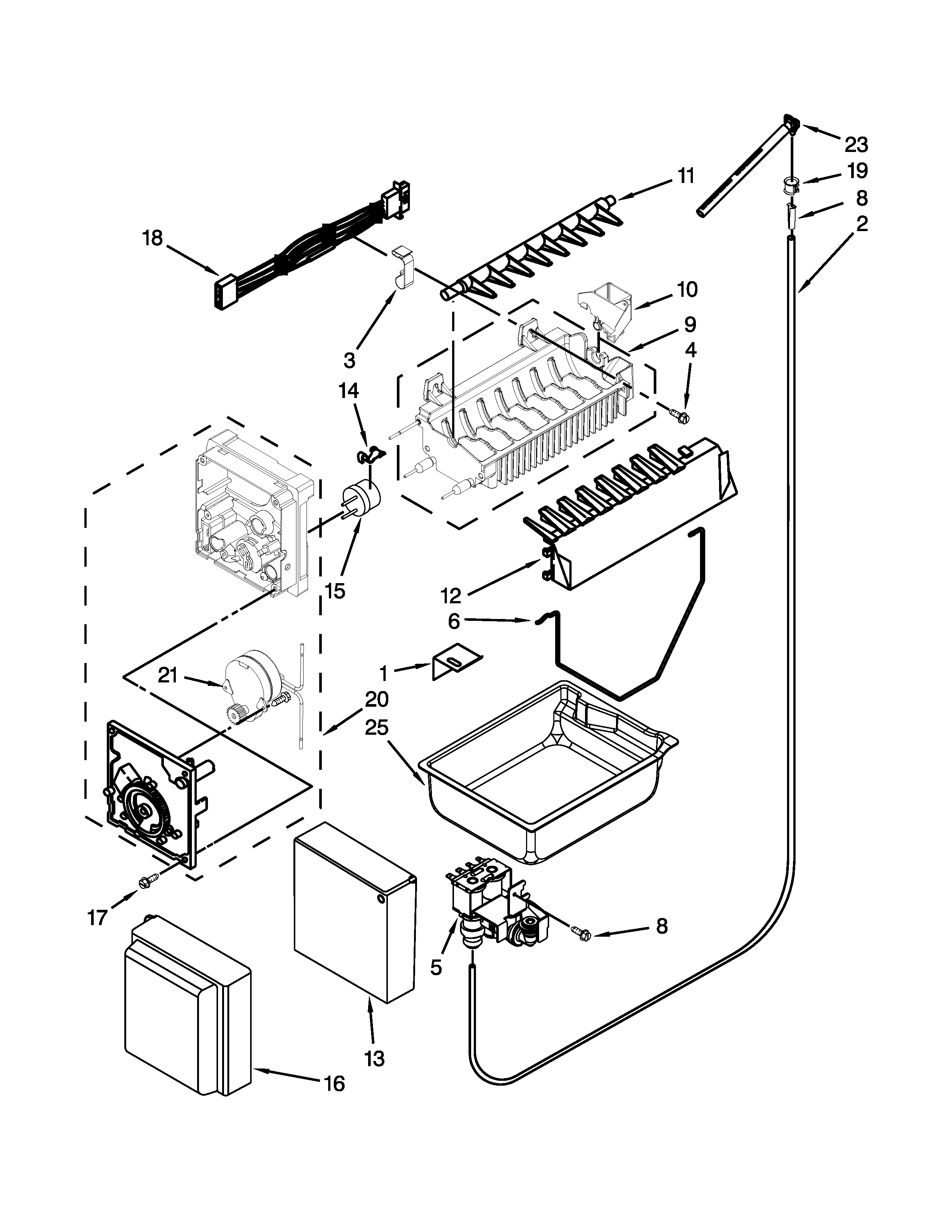 Icemaker parts