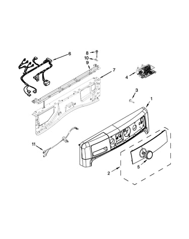 Control panel parts
