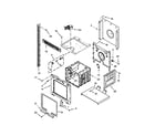 Whirlpool RBD245PRB05 upper oven parts diagram