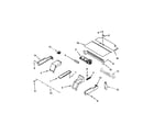 Whirlpool RBD245PRB05 top venting parts diagram