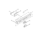 KitchenAid KUDS30IXSS1 control panel and latch parts diagram