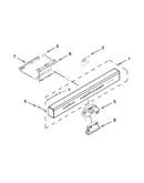 Control panel and latch parts