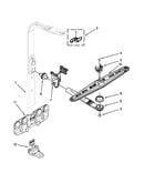 Upper wash and rinse parts