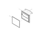 KitchenAid KBWS19KCBL00 freezer door parts diagram
