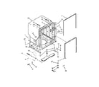 Ikea IUD8500BX1 tub and frame parts diagram