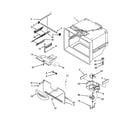 KitchenAid KBRS19KCMS00 freezer liner parts diagram