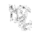 Crosley CED137SDW0 cabinet parts diagram