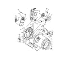 Crosley CED147SDW0 bulkhead parts diagram