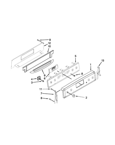 Control panel parts