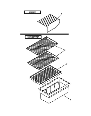 Shelf parts