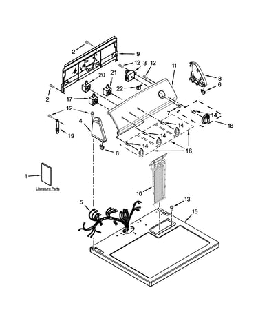 Top and console parts