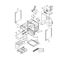 Whirlpool YWFE710H0AS0 chassis parts diagram