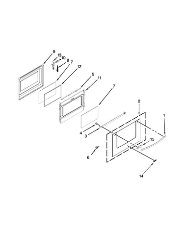 Lower door parts