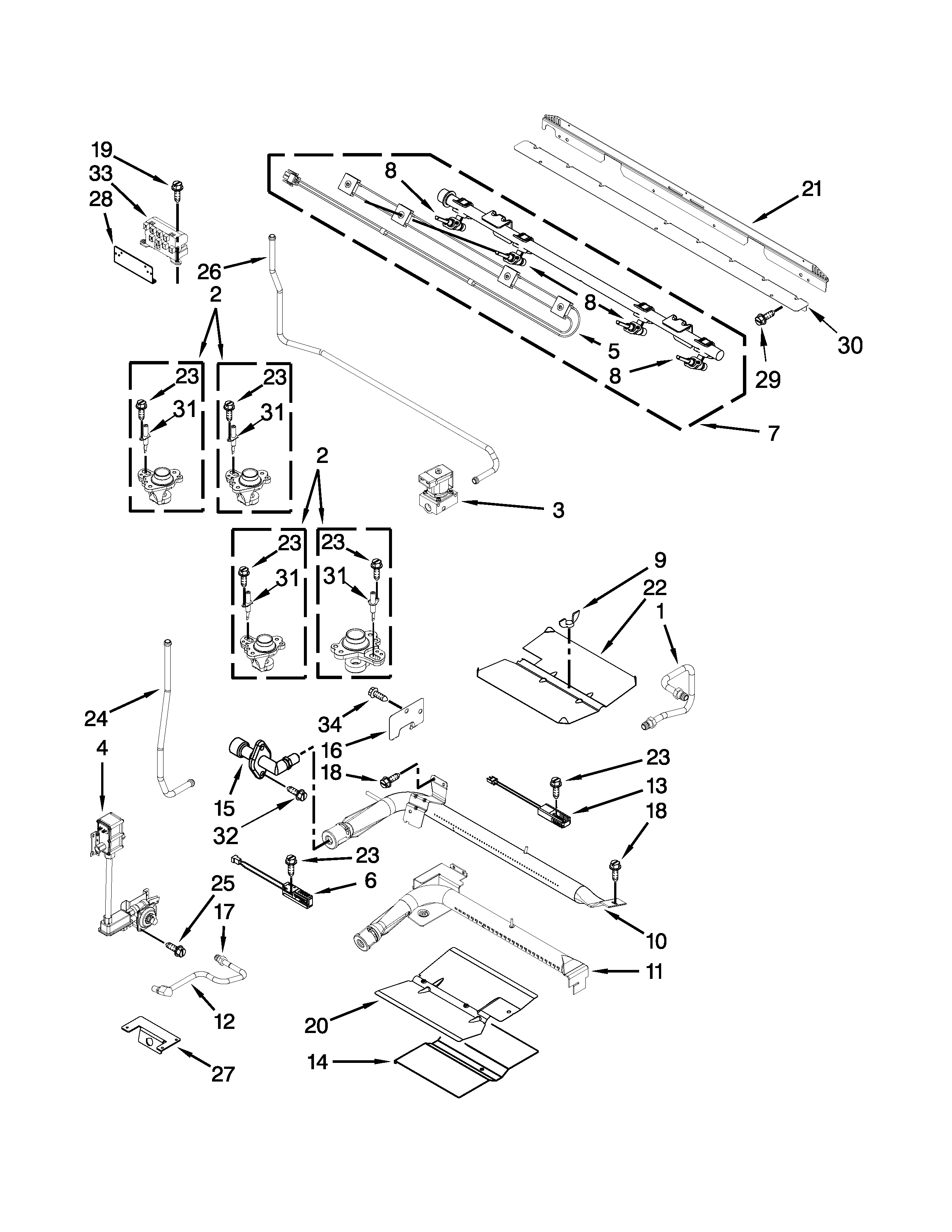 MANIFOLD PARTS
