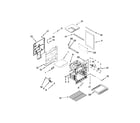 Whirlpool WGG555S0BB00 chassis parts diagram